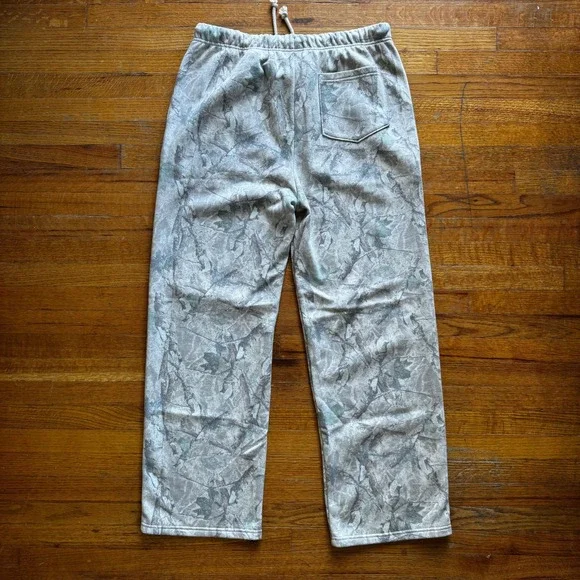 NO BOUNDARIES Mens Camo Sweatpants Elastic Waist Drawstring Pockets Size M - Picture 6 of 7